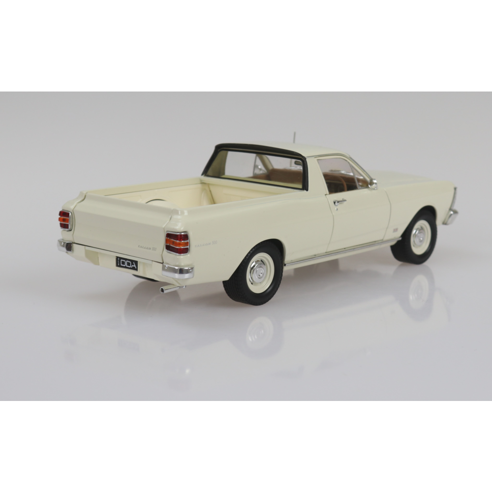 1969 Ford XW Falcon Ute 6 Cylinder White Diecast Model Car 1:24 Scale (Approx. 18–20cm) Collectible | Universal Auto Spares