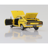 Chrysler Valiant Charger E49 Yellow Fully Detailed Opening Doors & Bonnet Diecast Model Car 1:32 Scale (Approx. 14–15cm) Collectible | Universal Auto Spares