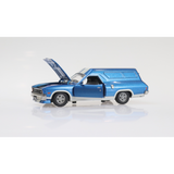 Ford Falcon XC Panel Van Dark Blue with White Stripes Diecast Model Car 1:32 Scale (Approx. 14–15cm) Collectible | Universal Auto Spares