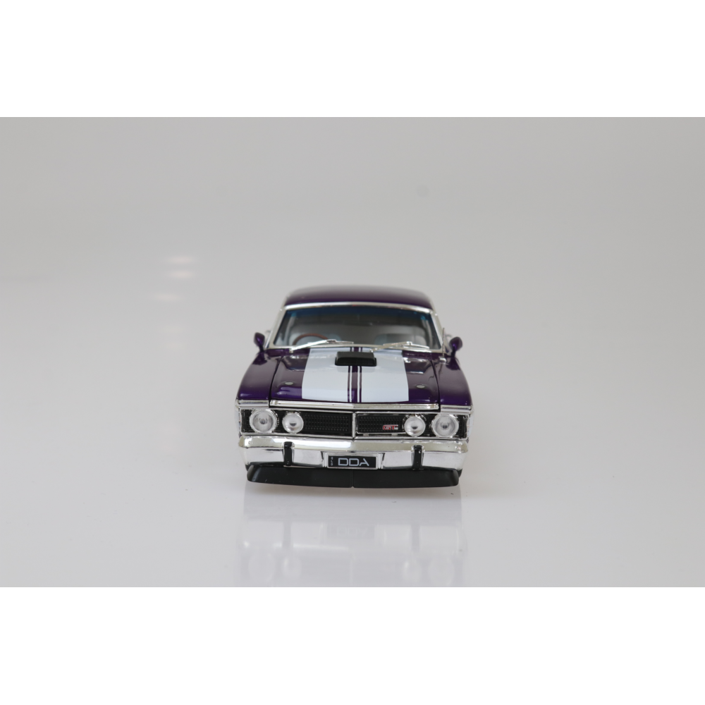 Ford XY Falcon GTHO Custom Purple Diecast Model Car 1:24 Scale (Approx. 18–20cm) Collectible | Universal Auto Spares