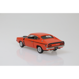 Chrysler Valiant Charger E38 Orange Fully Detailed Opening Doors & Bonnet Diecast Model Car 1:32 Scale (Approx. 14–15cm) Collectible | Universal Auto Spares