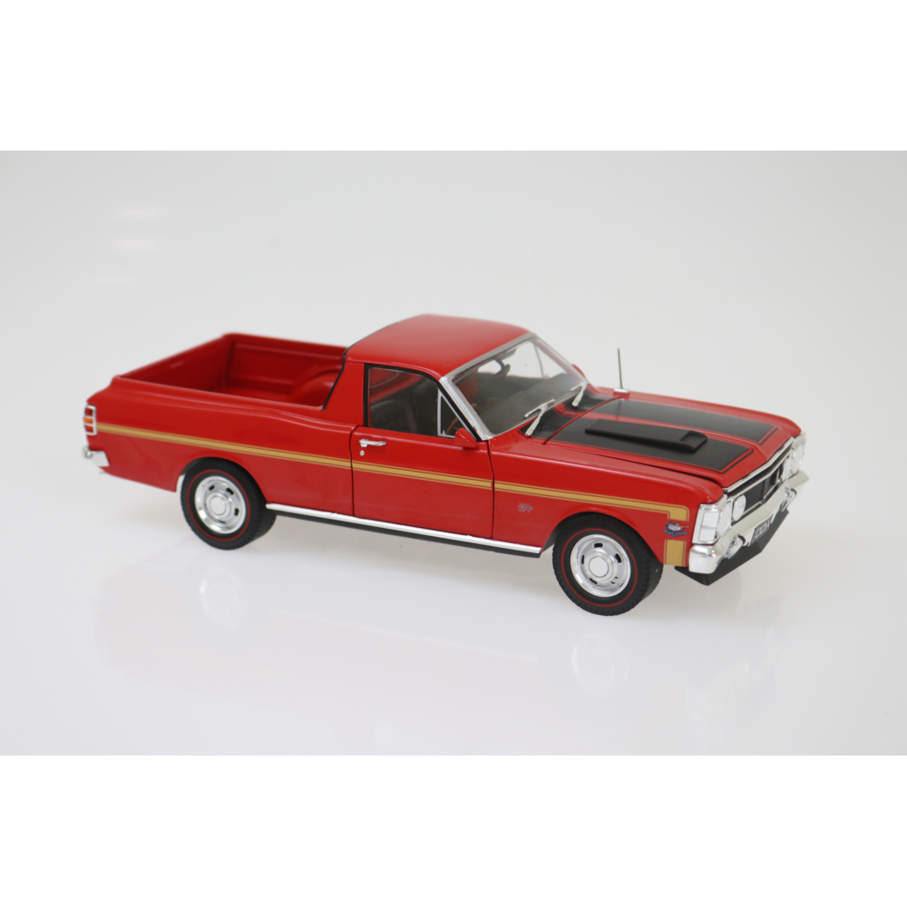 1970 Ford XW Falcon GTHO Ute 351 T-Bar Auto Red Diecast Model Car 1:24 Scale (Approx. 18–20cm) Collectible | Universal Auto Spares