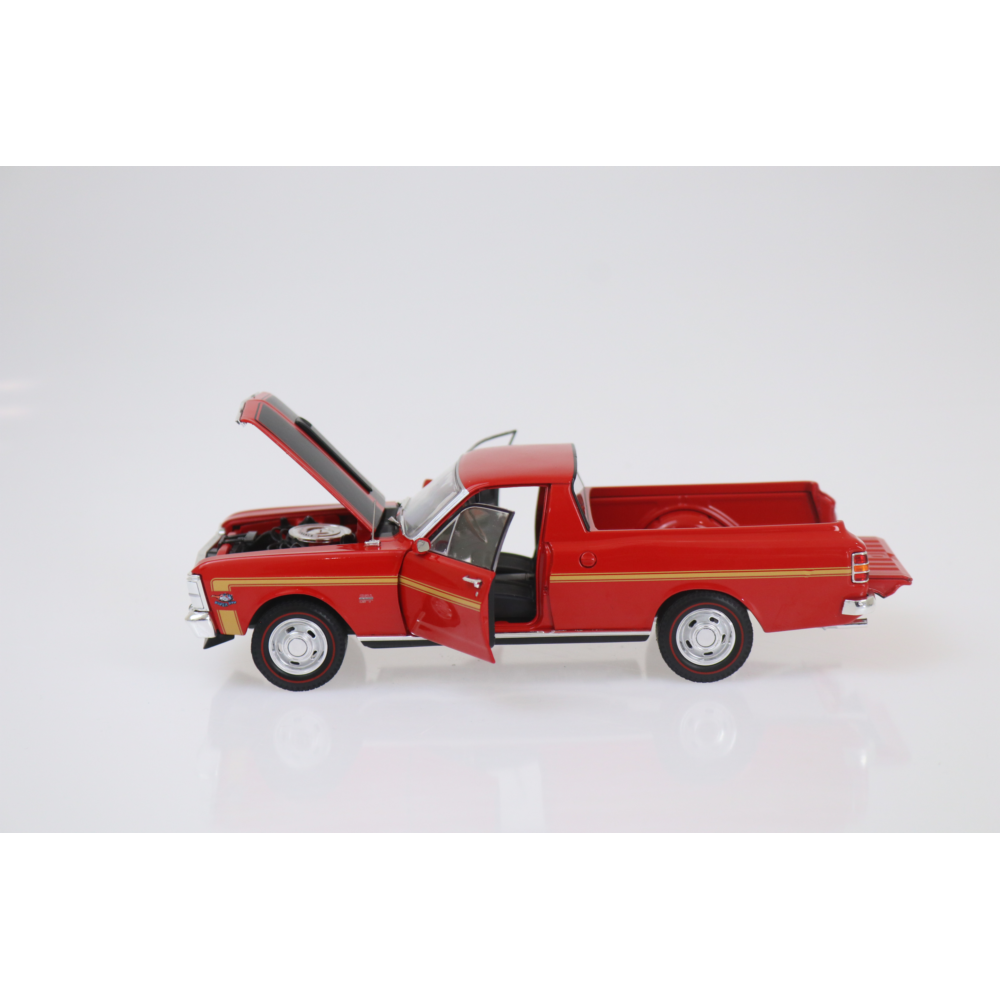 1970 Ford XW Falcon GTHO Ute 351 T-Bar Auto Red Diecast Model Car 1:24 Scale (Approx. 18–20cm) Collectible | Universal Auto Spares