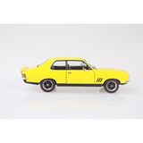 Holden LJ GTR Torana Yellow Diecast Model Car 1:24 Scale (Approx. 18–20cm) Collectible | Universal Auto Spares