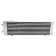 Oil Cooler Universal Dual Pass Bar & Plate 18.5 x 5.5 x 1.58 Core Large Silver 01EGB052ASL INTERC-001-SIL - Machter