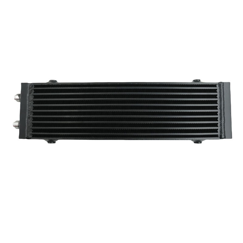 Universal Dual Pass Bar & Plate Oil Cooler 18.5"x5.5"x1.58" Core Black Large 01EGB052ASL INTERC-001 - Machter