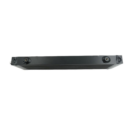 Universal Dual Pass Bar & Plate Oil Cooler 18.5"x5.5"x1.58" Core Black Large 01EGB052ASL - Machter