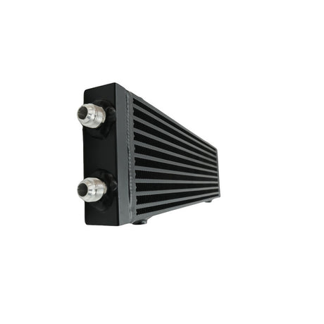 Universal Dual Pass Bar & Plate Oil Cooler 18.5"x5.5"x1.58" Core Black Large 01EGB052ASL - Machter