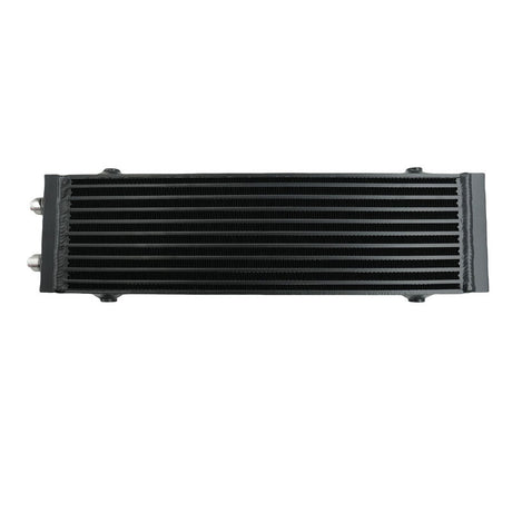 Universal Dual Pass Bar & Plate Oil Cooler 18.5"x5.5"x1.58" Core Black Large 01EGB052ASL - Machter