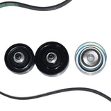 Drive Fan Belt + Idler Pulley Kit Fit For Hilux 3.0L Diesel 05-15 1KD-FTV KUN16 KUN26 IPKIT-TA001 - Machter