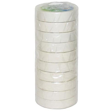 PVC Electrical Tape 18mm x 20m White 10 Pack - NITTO | Universal Auto Spares