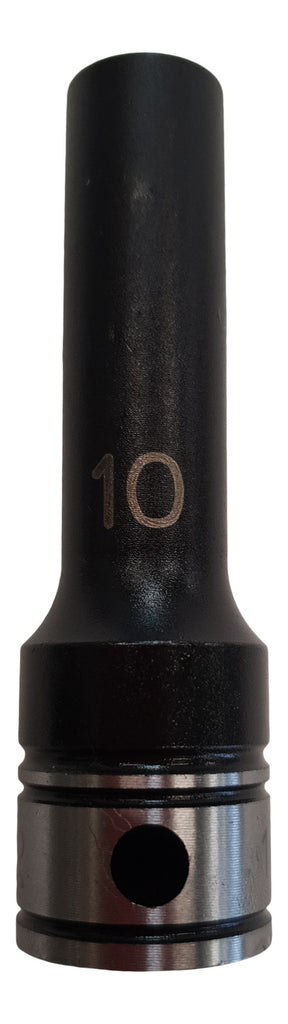Dual Action 10mm 1/2 DR 6PT Thin Wall Deep Socket - Action Industrial