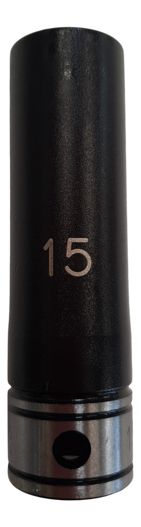 Dual Action 15mm 1/2 DR 6PT Thin Wall Deep Socket - Action Industrial