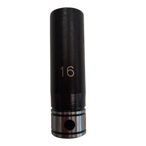 Dual Action 16mm 1/2 DR 6PT Thin Wall Deep Socket - Action Industrial