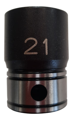 Dual Action 21mm 1/2" Drive Thin Wall Impact Socket - Action Industrial