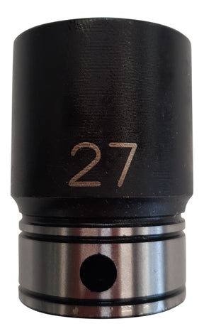 Dual Action 27mm 1/2" Drive Thin Wall Impact Socket - Action Industrial