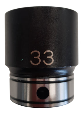 Dual Action 33mm 1/2" Drive Thin Wall Impact Socket - Action Industrial
