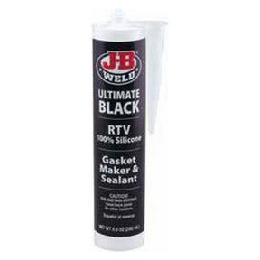 Black Silicone Sealant & Adhesive 2 Sizes - J-B Weld 280mL