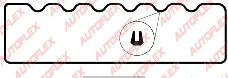 Rocker Cover Gasket JN304 - AUTOFLEX | Universal Auto Spares