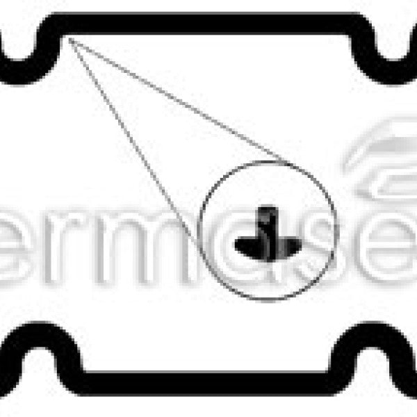 Rocker Cover Set HOLDEN 3.8 V6 - NIT JN701NK - PERMASEAL