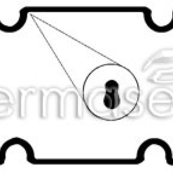 Rocker Cover Set HOLDEN 3.8L V6 BUICK & ECOTEC JN701SK - PERMASEAL