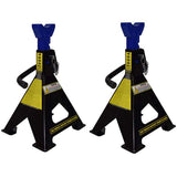 Pair of Jack Stands Ratchet Type 8000KG - Tool King