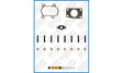 F1AE0481 Turbo Fitting Kit Suit Fiat JTC11302 - AJUSA | Universal Auto Spares