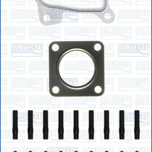 Turbocharger Kit TURBO SET MAZDA WLT 5 BOLT JTC11950 - AJUSA
