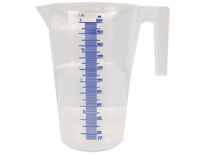 Plastic Measuring Jug 2LTR Capacity with Printed Scale - AUTOKING
