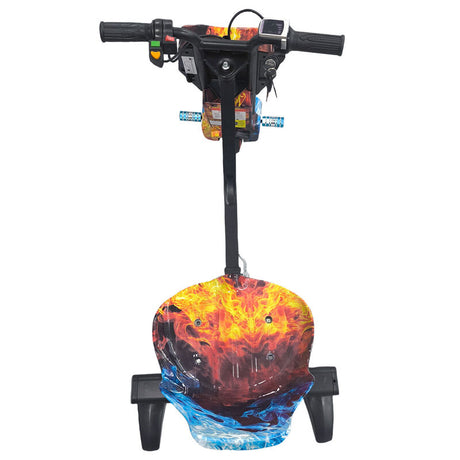 Electric Drift Go Kart for Kids 3 Wheel Ride On Trike with Bluetooth & 350W Ice & Fire KART-01FR - Machter