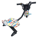 Electric Drift Go Kart for Kids 3 Wheel Ride On Trike with Bluetooth & 350W Graffito KART-01GF - Machter