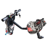 Electric Drift Go Kart For Kids 3 Wheel Ride On Trike With Bluetooth & 350W Pirate KART-01S - Machter