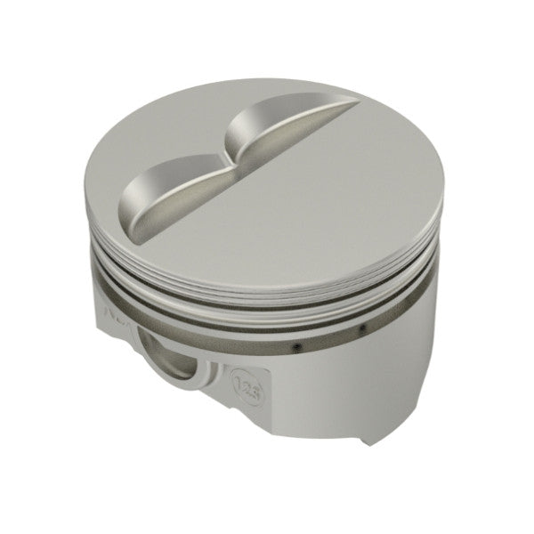 Piston & Pin Set (Performance) CHEV 400 SB V8 FLAT TOP KB HYP 8KB125-030 - KB - HYPEREUTECTIC