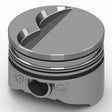 Piston & Pin Set (Performance) CHRY 318 V8 FLAT TOP KB HYP 8KB167-040 - KB - HYPEREUTECTIC