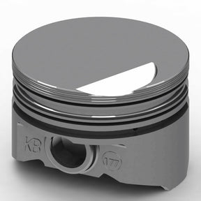 Piston & Pin Set (Performance) FORD 351 CLEV FLAT TOP KB HYP 8KB177-040 - KB - HYPEREUTECTIC