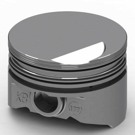 Piston & Pin Set (Performance) FORD 351 CLEV FLAT TOP KB HYP 8KB177-040 - KB - HYPEREUTECTIC