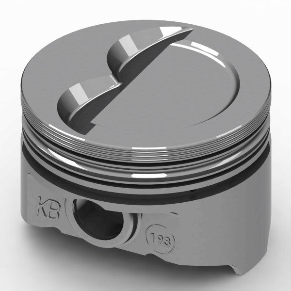 Piston & Pin Set (Performance) CHEV 350 SB V8 DISH TOP KB HYP 8KB193-040 - KB - HYPEREUTECTIC