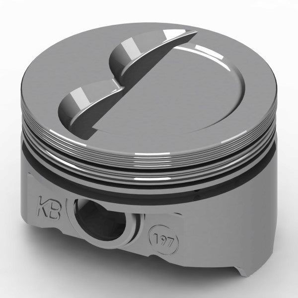 Piston & Pin Set (Performance) CHEV 383 SB V8 DISH TOP KB HYP 8KB197-020 - KB - HYPEREUTECTIC