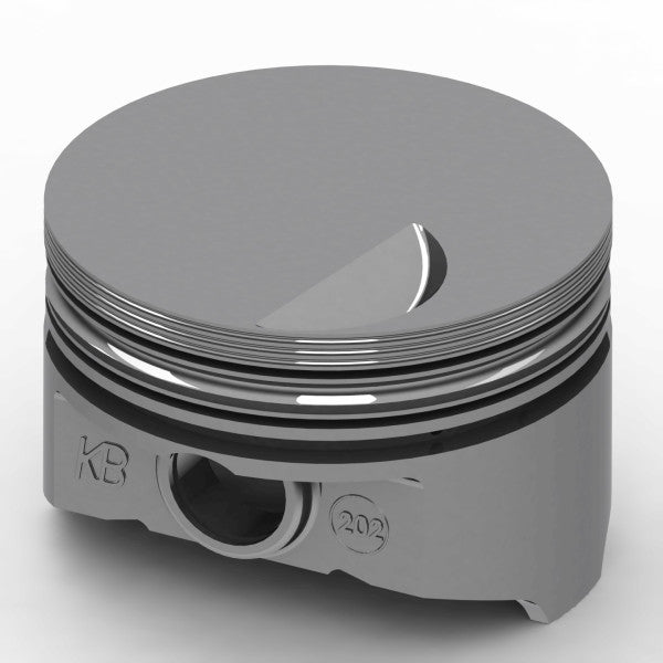 Piston & Pin Set (Performance) CHEV 454 BB V8 FLAT TOP KB HYP 8KB202-040 - KB - HYPEREUTECTIC