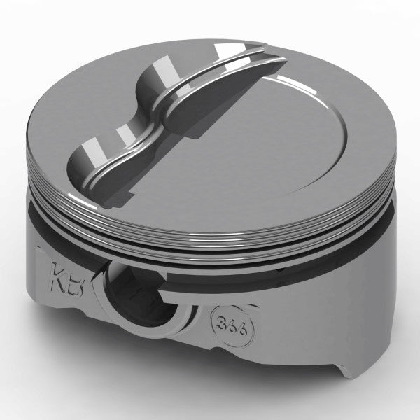 Piston & Pin Set (Performance) FORD 347 WIN DISH TOP KB HYP 8KB366-060 - KB - HYPEREUTECTIC