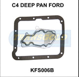 Transmission Filter Kit Fits Ford GfS6B C4 Deep Pan KFS006B - Transgold