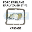 Transmission Filter Kit Fits Ford Fairlane Early Za - Zd 67-72 GfS6E KFS006E - Transgold