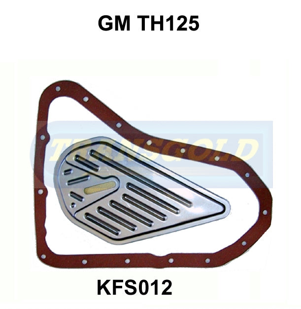 Transmission Filter Kit Fits Holden Camira Gfs12 Th125 KFS012 - Transgold
