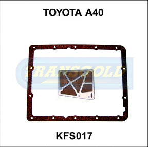 Transmission Filter Kit Fits Volvo, Toyota Gfs17 A/W A40/41, Aw/Bw55 KFS017 - Transgold