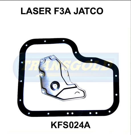 Transmission Filter Kit Gfs24A Jatco F3A Late Laser/Mazda KFS024A - Transgold | Universal Auto Spares