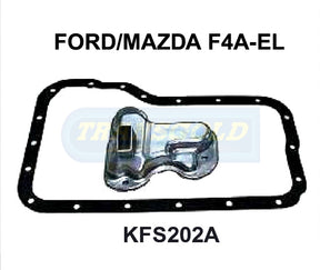Transmission Filter Kit Fits Jatco F4A-El 4 Speed Mazda 121 90-97 KFS202A - Transgold