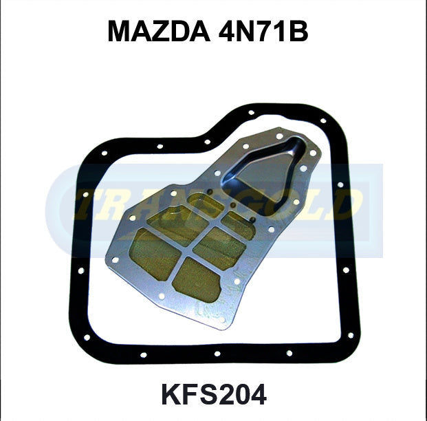Transmission Filter Kit Fits Mazda 4N71B KFS204 - Transgold