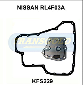 Transmission Filter Kit Fits Jatco Rl4F03A/V Fwd Nissan Pulsar KFS229 - Transgold