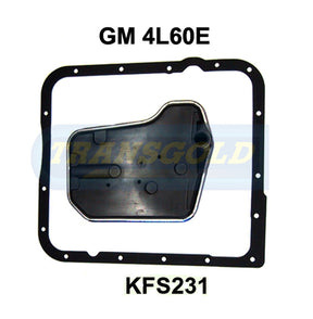 Transmission Filter Kit Fits Commodore Gfs431 GM 4L60E Vr KFS231 - Transgold