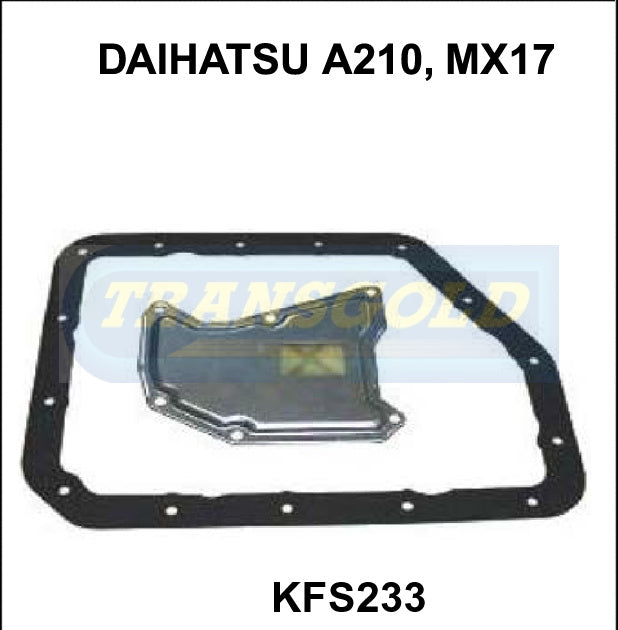 Transmission Filter Kit Fits Isuzu/Jackaroo GM 4L30E KFS233 - Transgold | Universal Auto Spares